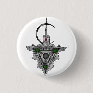 Amazigh Tazerzit 3 Cm Round Badge