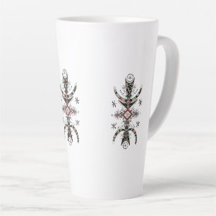 Amazigh Tifinagh Symbol Art – Berber sweatshirt Latte Mug