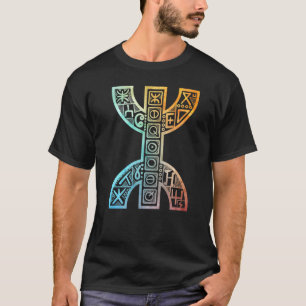 Amazigh Vintage Yaz Tifinagh Berbers Symbole Proud T-Shirt