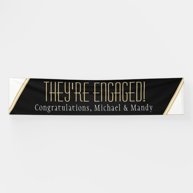 Amazing 12Ft Engagement Banner (Horizontal)