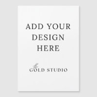 Amazing 5 x 7 Magnetic Postcard Invitation Blank  