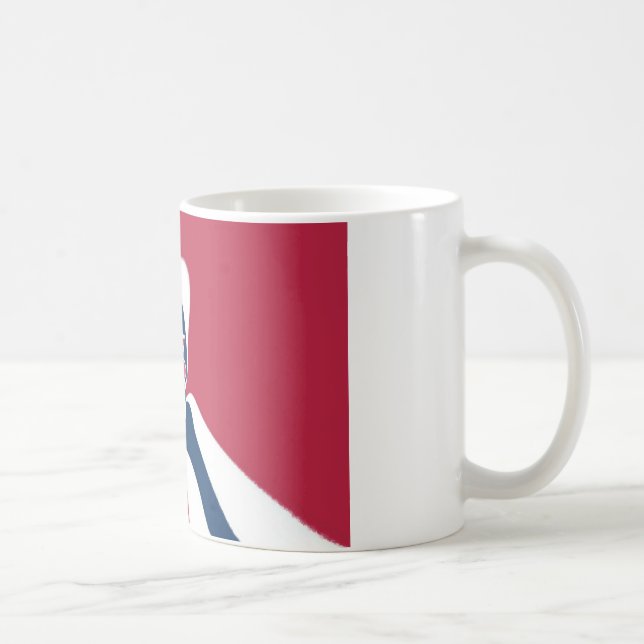 Amazing Abstract E.T. Art Print Coffee Mug (Right)