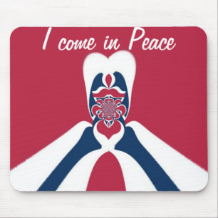 Amazing Abstract E.T. Art Print Mouse Mat