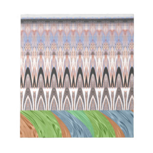 Amazing Abstract Pattern Art Print Notepad