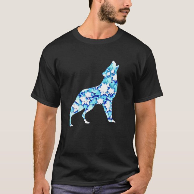 Amazing Abstract Wolf T-Shirt (Front)