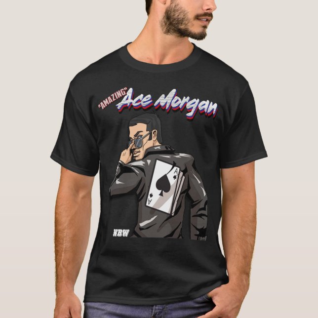 "Amazing" Ace Morgan NBW Wrestling Shirt (Front)