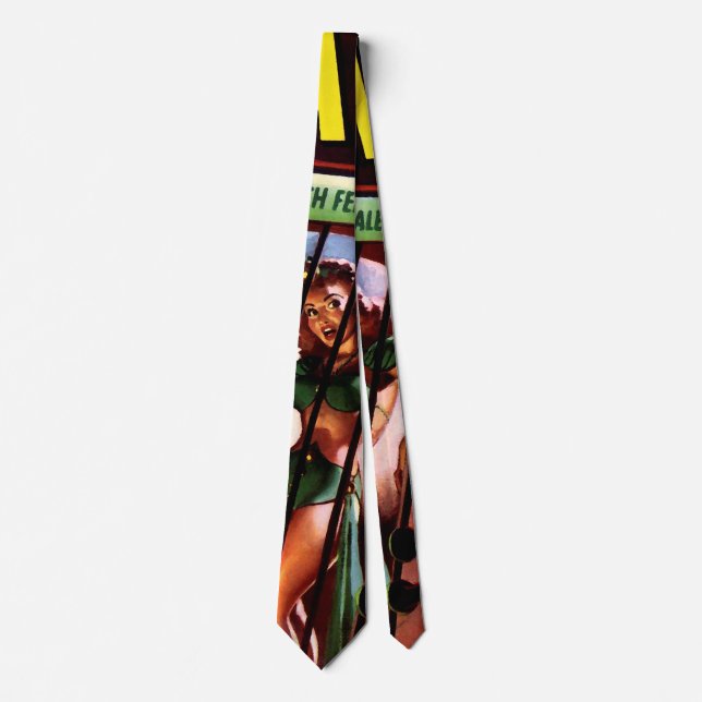 Amazing Adventures #2 Retro Sci Fi Comic Book Tie (Front)