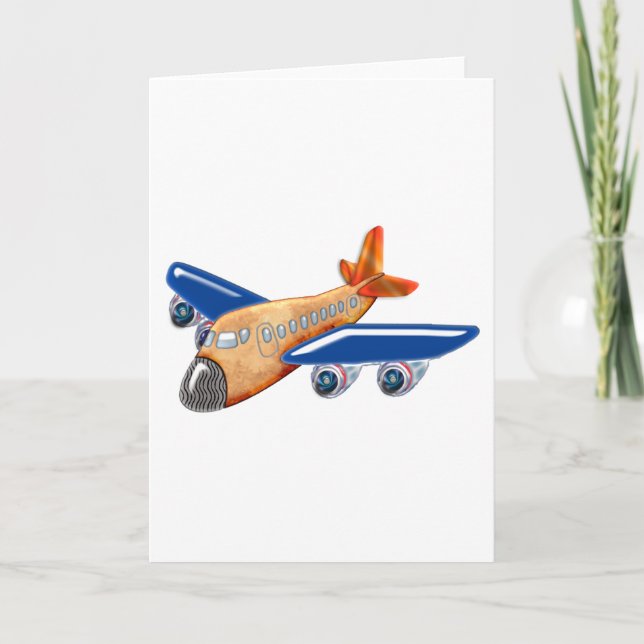 Amazing Aeroplane Card (Front)