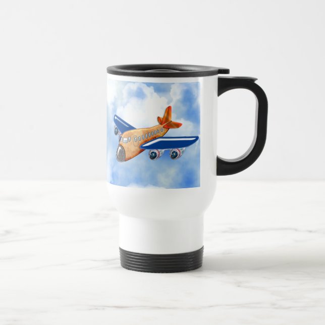 Amazing Aeroplane Travel Mug (Right)