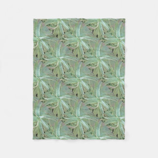 Amazing Aloe Vera Acrylic Art Fleece Blanket