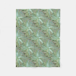 Amazing Aloe Vera Acrylic Art Fleece Blanket