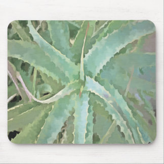 Amazing Aloe Vera Acrylic Art Mouse Mat