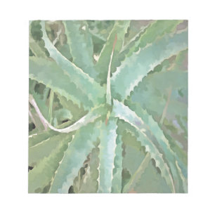 Amazing Aloe Vera Acrylic Art Notepad