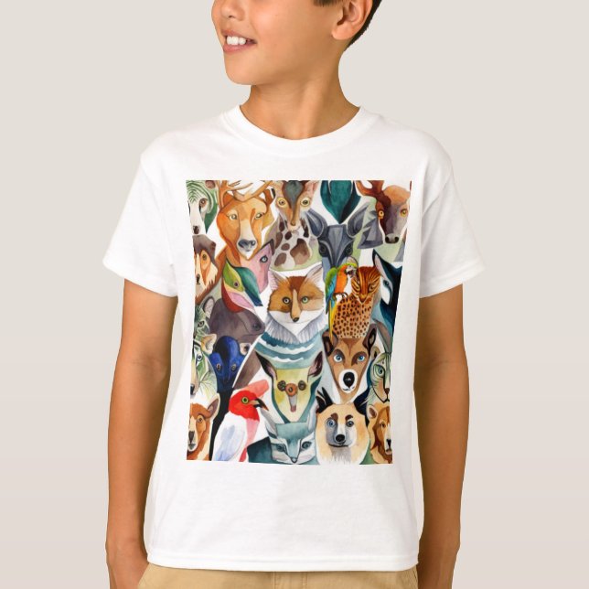 Amazing Animals T-Shirt (Front)