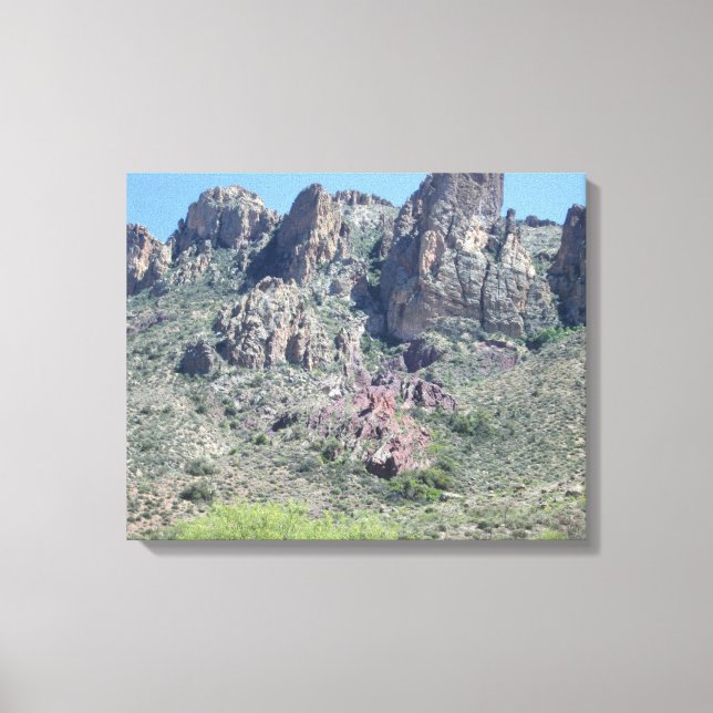 Amazing Apache Trail Canvas Print (Front)