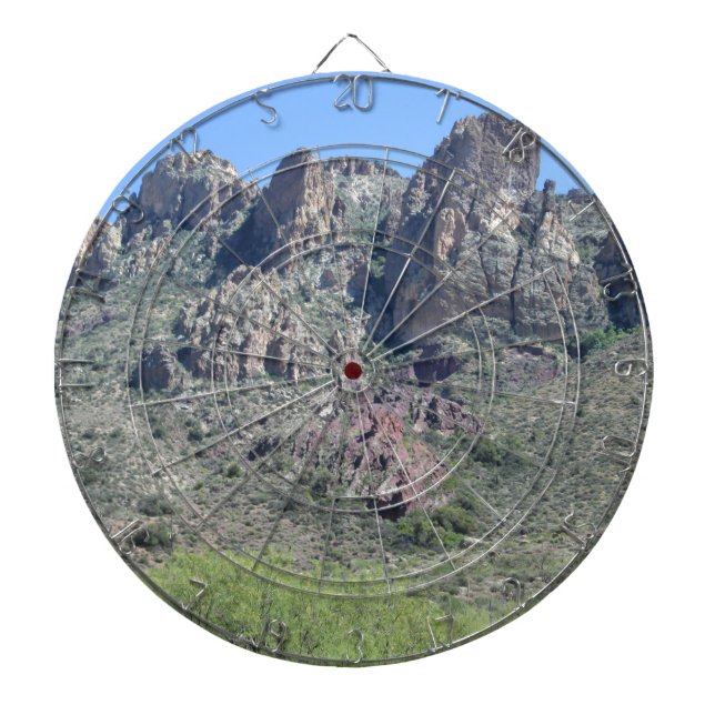 Amazing Apache Trail Dartboard (Front)