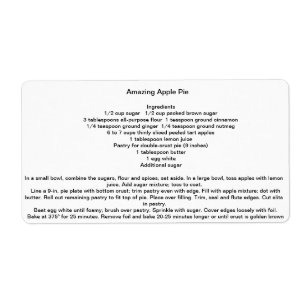 Amazing Apple Pie