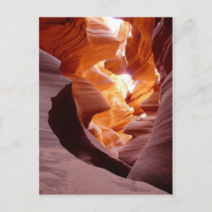 Amazing Arizon Antelope Canyon Postcard