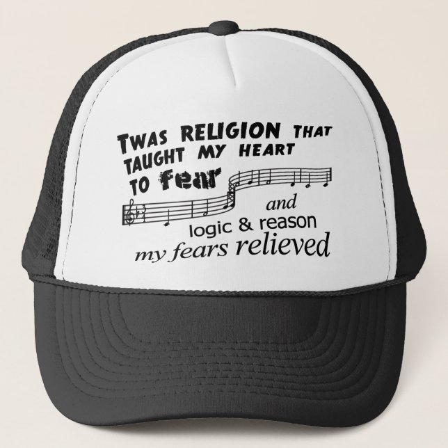 Amazing Atheism Trucker Hat (Front)