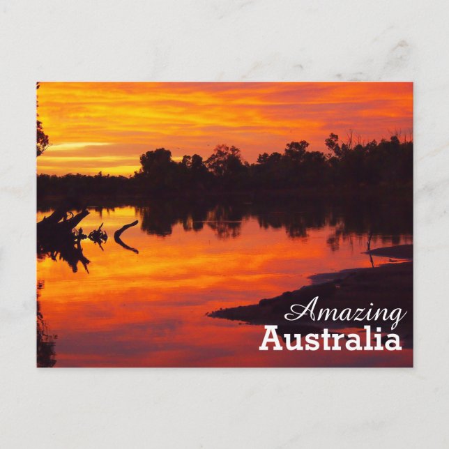 Amazing Australia postcard (Front)