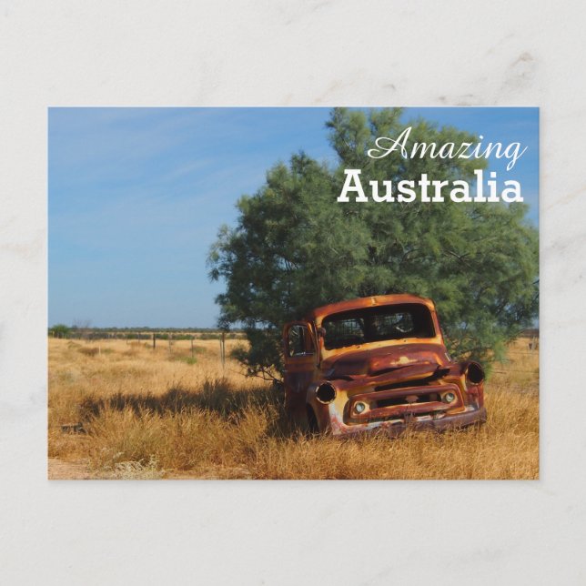 Amazing Australia postcard (Front)