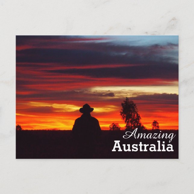 Amazing Australia postcard (Front)