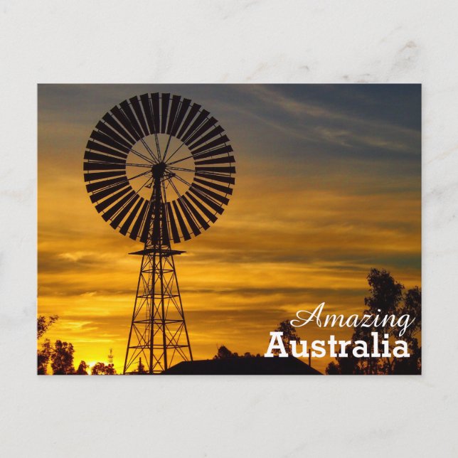 Amazing Australia postcard (Front)