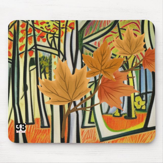 Amazing Autumn Mouse Mat (Front)