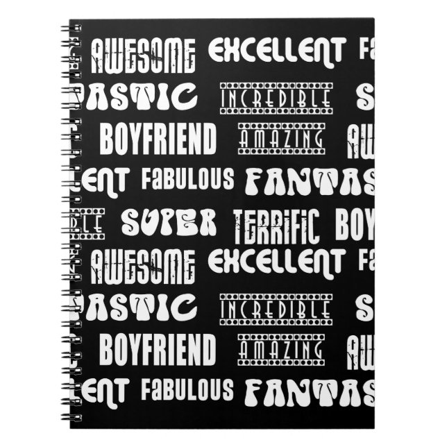Amazing Awesome Excellent Fabulous... Boyfriend Notebook (Front)