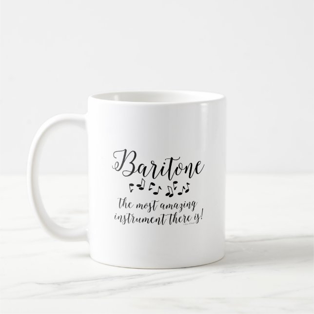 Amazing Baritone  Coffee Mug (Left)