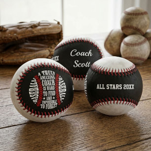 Amazing Baseball Coach Typography Quote custom