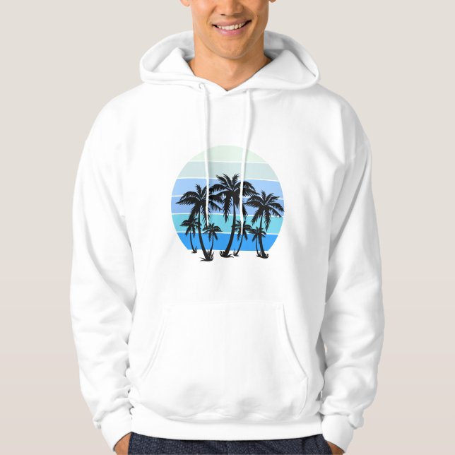 Amazing beach design  hoodie (Front)