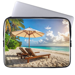 Amazing beach laptop sleeve