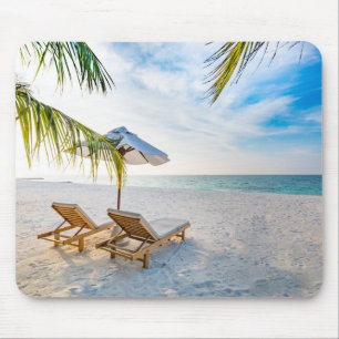 Amazing Beach Sunset Mouse Mat
