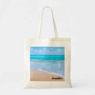 Amazing Beach Tropical Scene Photo Tote Bag