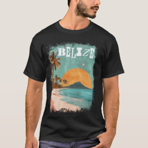 Amazing Belise Scuba Dive Beach Travel Vintage Sun T-Shirt