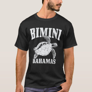 Amazing Bimini Bahamas Sea Turtle Scuba Diving Bea T-Shirt