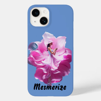 Amazing Blue and Pink Dancing Girl Monogram Case-Mate iPhone 14 Case