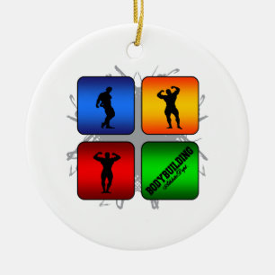 Amazing Bodybuilding Urban Style Ceramic Tree Decoration