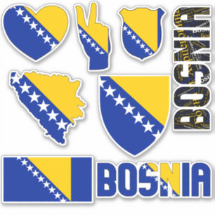 Amazing Bosnia Shapes National Symbols