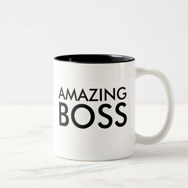 Amazing Boss Mug | Office Coworker Funny gift (Right)