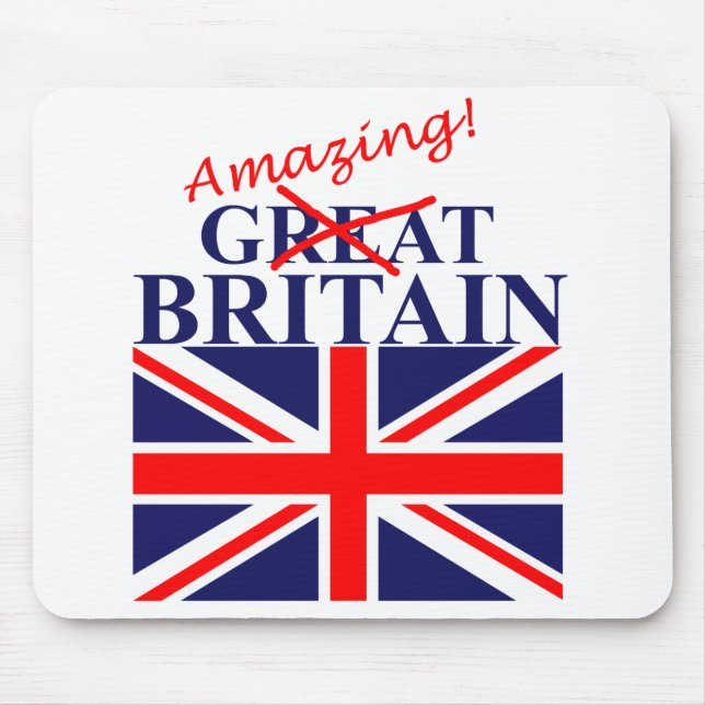 Amazing Britain Mouse Mat (Front)