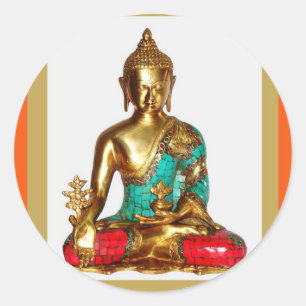 AMAZING BUDDHA for your HOME Classic Round Sticker