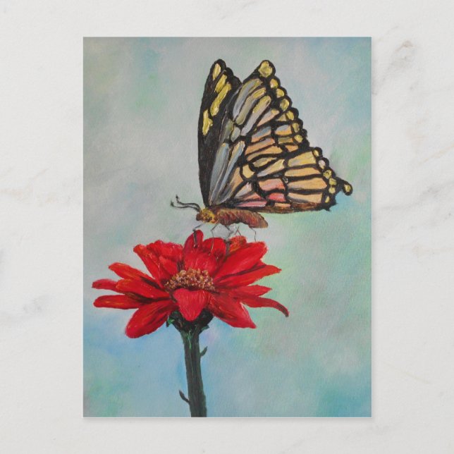 Amazing Butterfly Art! Postcard (Front)