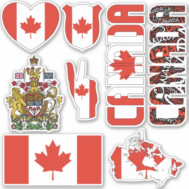 Amazing Canada Shapes National Symbols (Front)