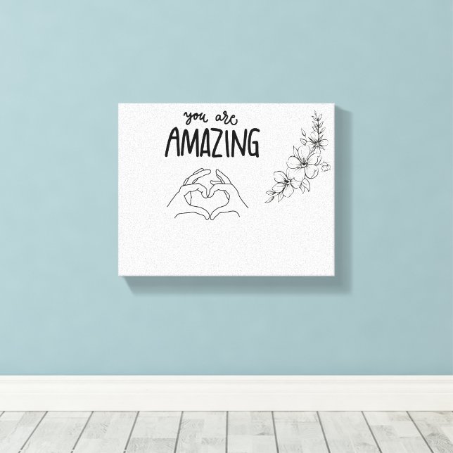 amazing canvas print (Insitu(Wood Floor))