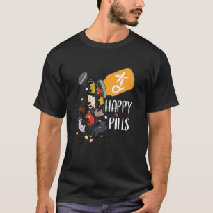 Amazing cat happy pills Cat T-Shirt