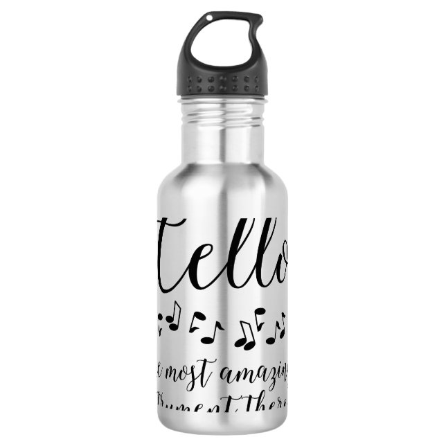 Amazing Cello 710 Ml Water Bottle (Front)