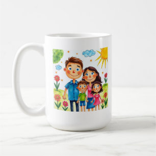 Amazing children make this artwork coffee mug