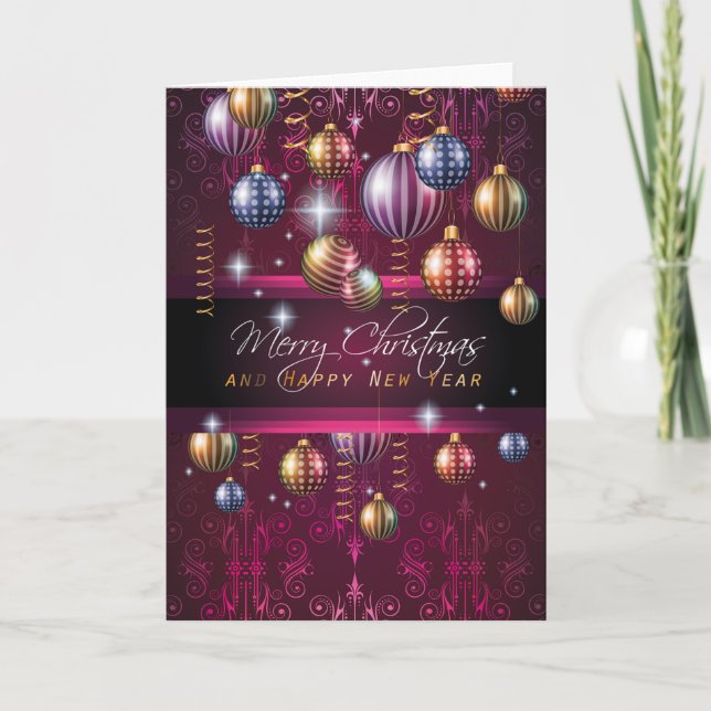 Amazing Christmas Greeting Card (Front)